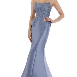 FERIANI COLLECTION 18873 SIZE 16 BLUE COLOR